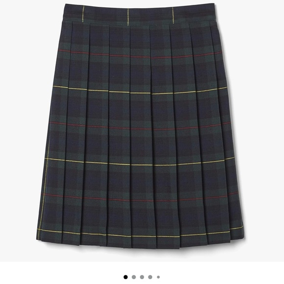 French Toast Classic Plaid Pleated Skirt - Picture 1 of 2